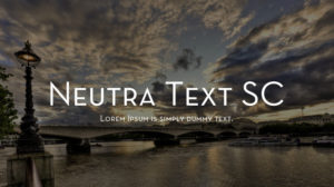 tipografía neutra